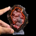 Crater Agate – Fluorescent Chalcedony Quartz from Chubut, Argentina (UV Reactive) - image 5
