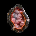 Crater Agate – Fluorescent Chalcedony Quartz from Chubut, Argentina (UV Reactive) - image 6