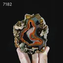 Crater Agate – Fluorescent Chalcedony Quartz Specimen from Chubut , Argentina (UV Reactive) - image 3