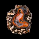 Crater Agate – Fluorescent Chalcedony Quartz Specimen from Chubut , Argentina (UV Reactive) - image 1