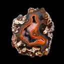 Crater Agate – Fluorescent Chalcedony Quartz Specimen from Chubut , Argentina (UV Reactive) - image 7
