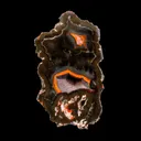 Crater Agate – Fluorescent Chalcedony Quartz Specimen from Chubut , Argentina (UV Reactive) - image 1