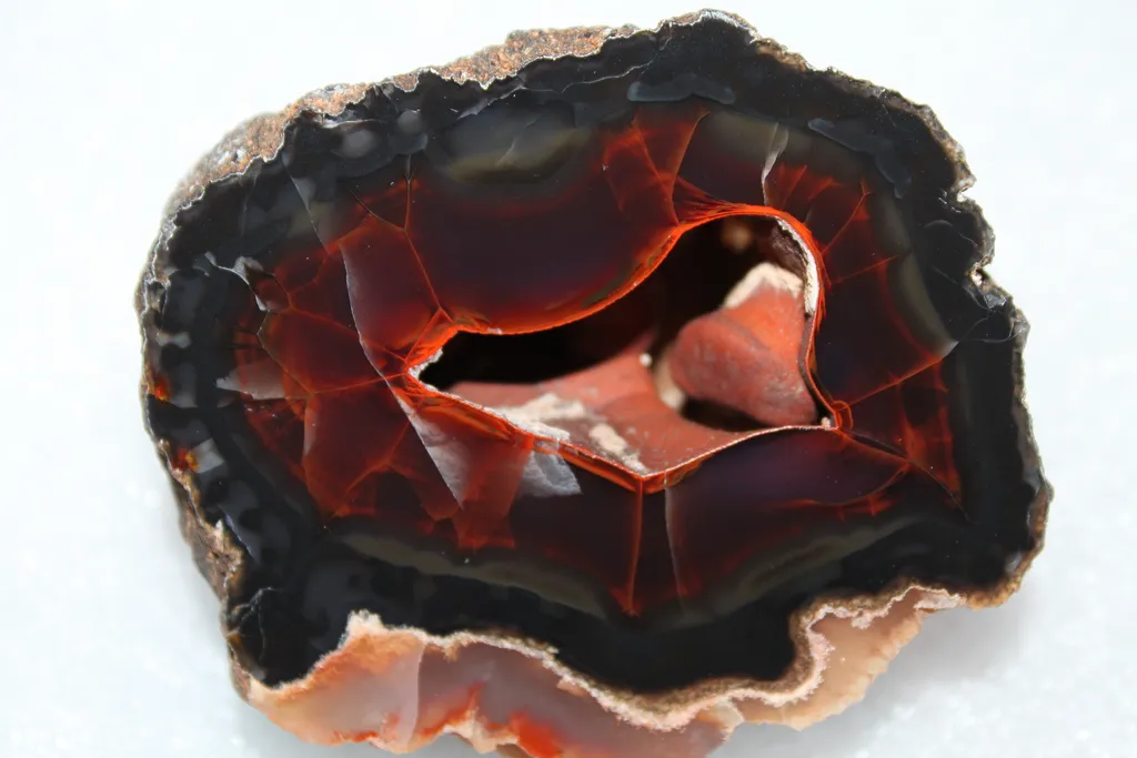 "Crater" Agate from Chubut Province, Argentina image