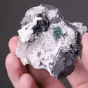 Crednerite with Hydrocerussite Malachite and Calcite - image 2