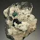 Crednerite with Hydrocerussite Malachite and Calcite - image 1