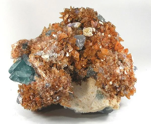 Creedite, Fluorite image
