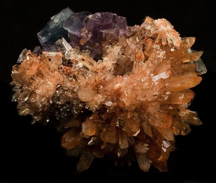Creedite, Fluorite - image 2