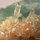 Creedite on Fluorite - image 2