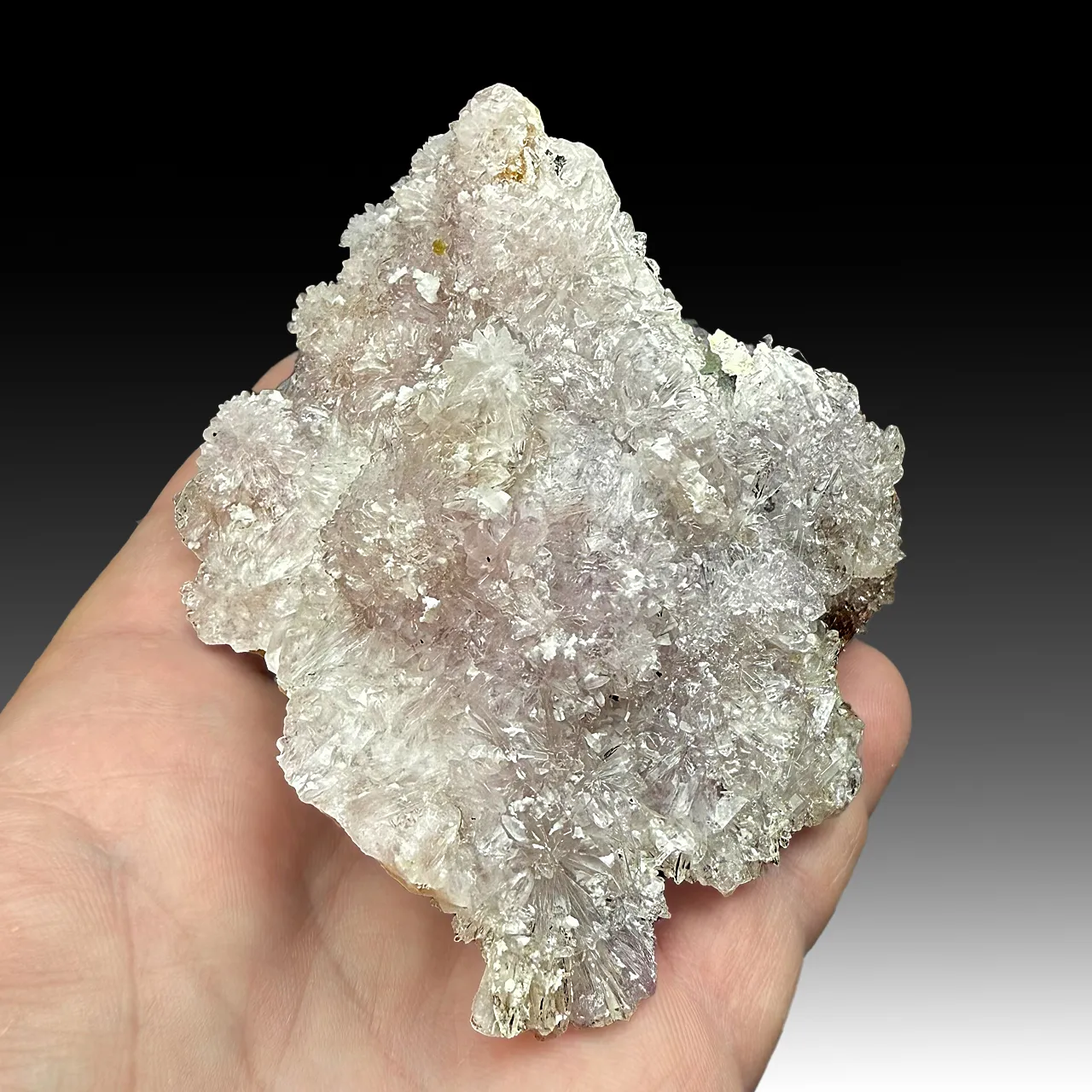 Creedite on Fluorite - image 1
