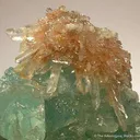 Creedite on Fluorite - image 3