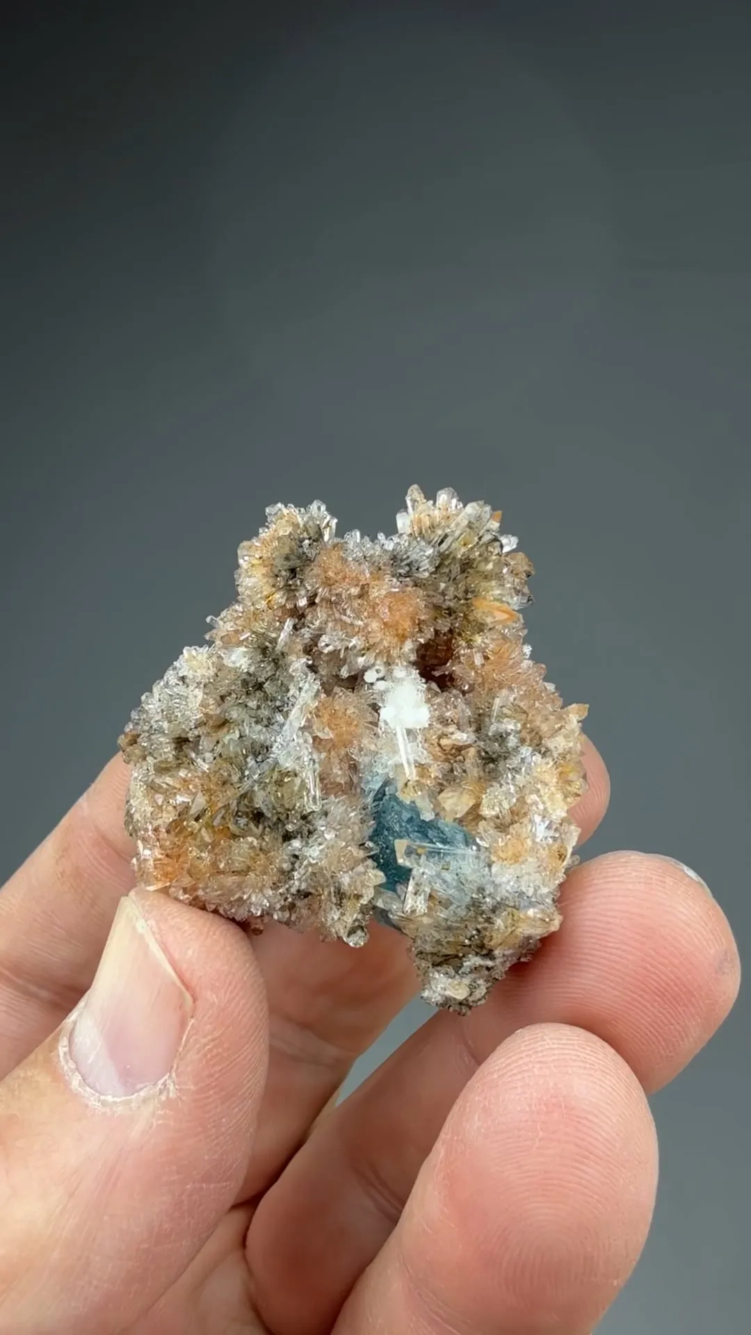 Creedite with Fluorite - image 2
