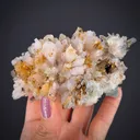 Creedite with Fluorite - image 1