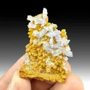 Creedite with Smithsonite - image 1
