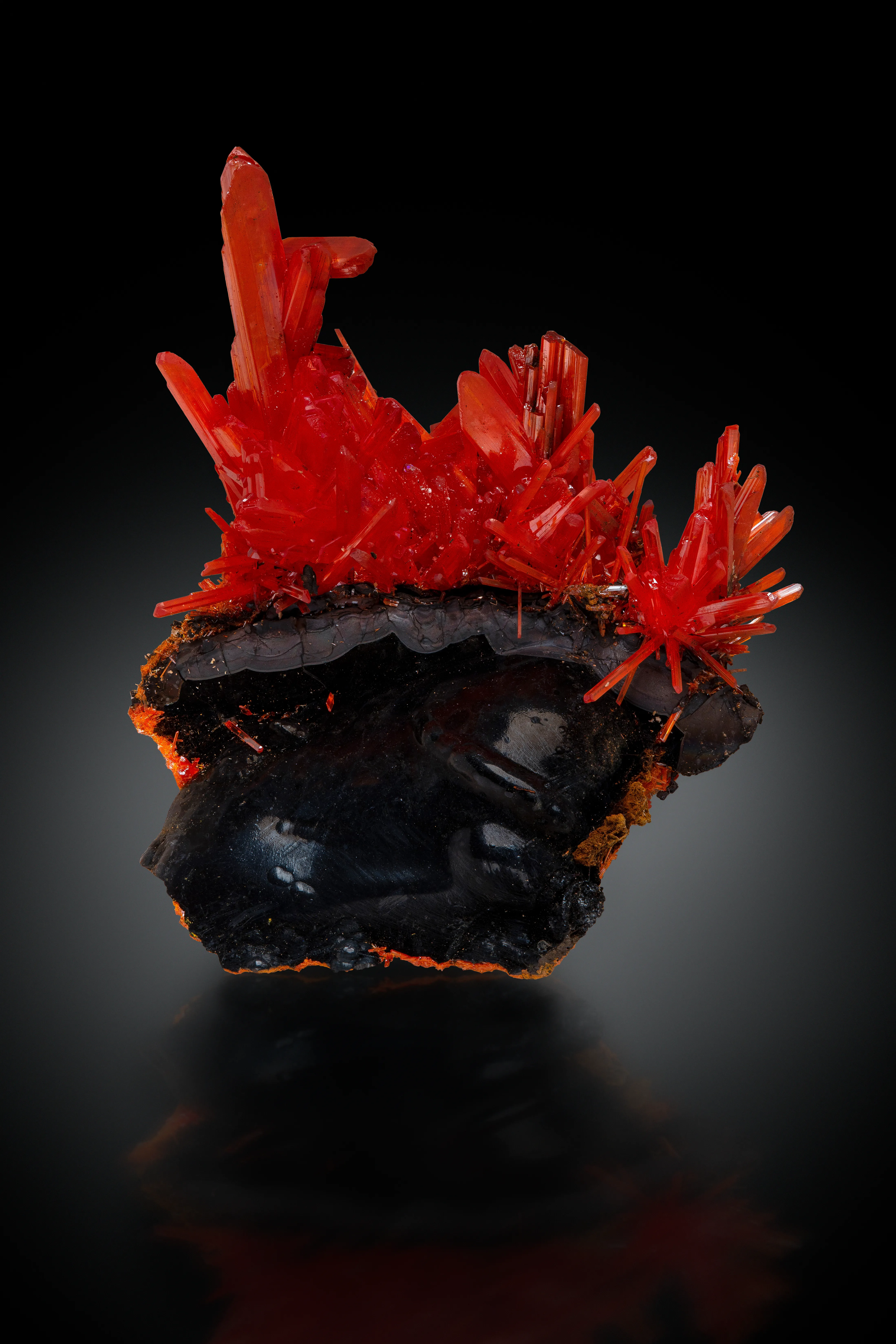 Crocoite from Australia, Tasmania, Red Lead Mine - image 1