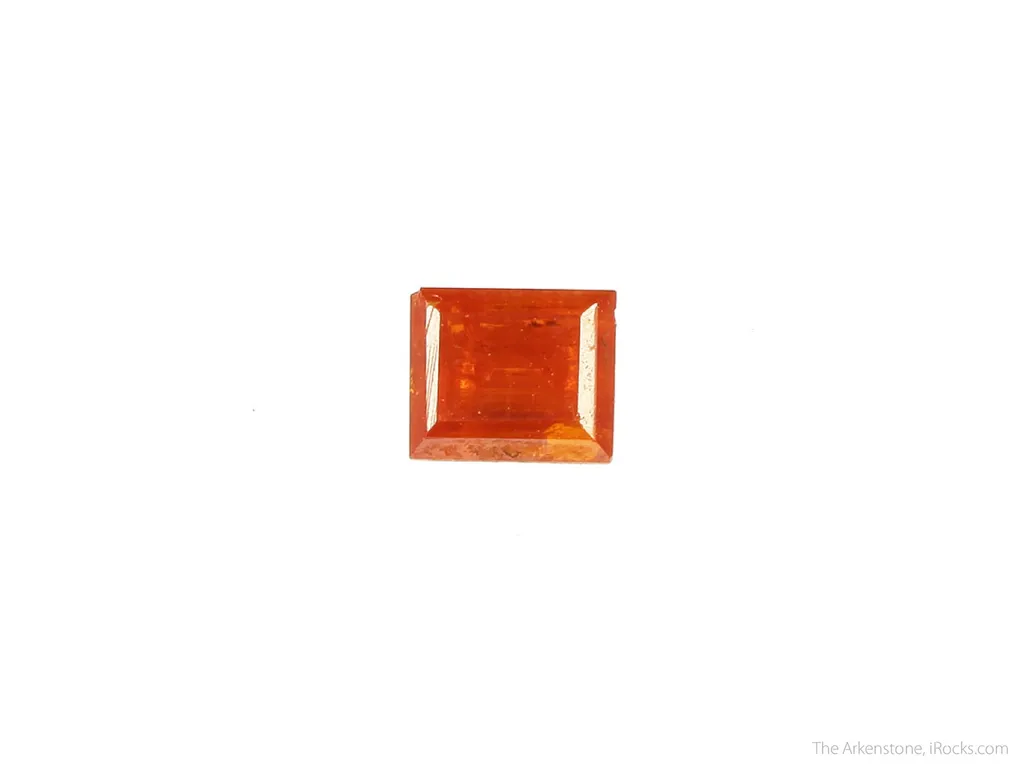 Crocoite (rough and cut set) - image 2