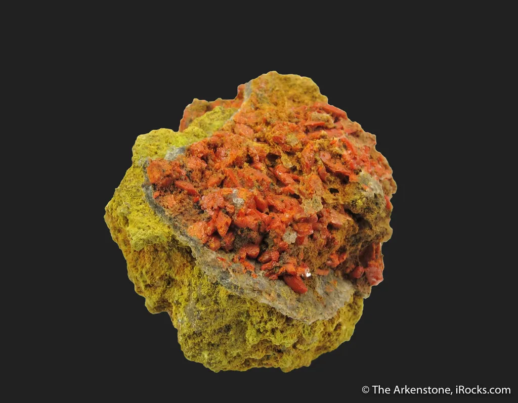 Crocoite w/Embreyite & Vauquelinite - image 6