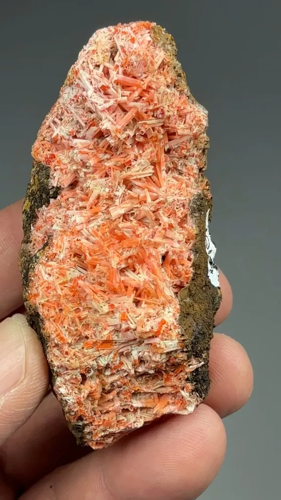 Crocoite with Gibbsite - image 2