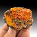 Crocoite with Philipsbornite - image 1