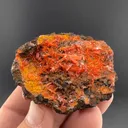 Crocoite with Philipsbornite - image 1
