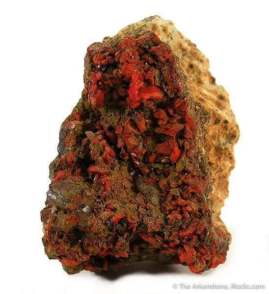 Crocoite With Pyromorphite image