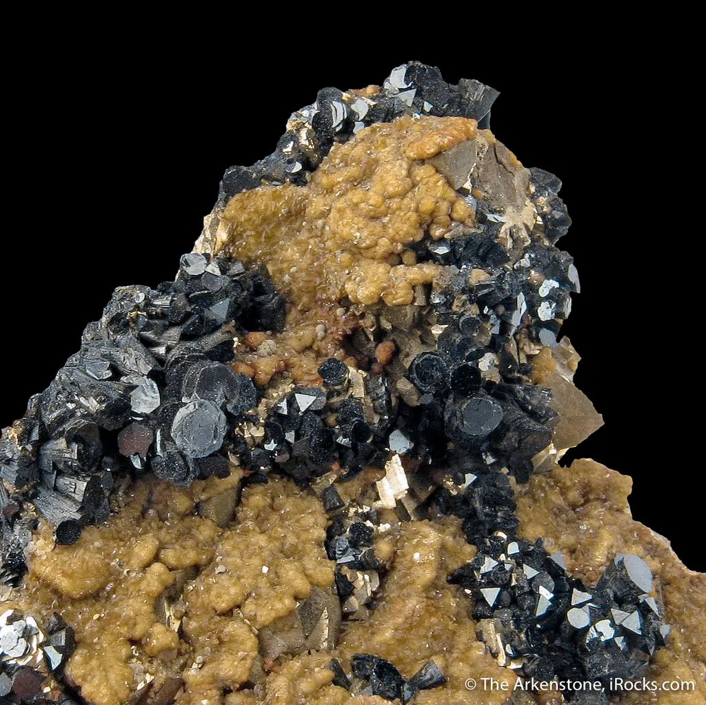 Cronstedtite on Siderite (rare locale) image