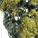 Cronstedtite on Siderite (rare locale) - image 4