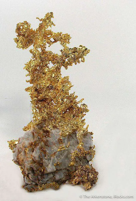 Crystallized Gold on Quartz image
