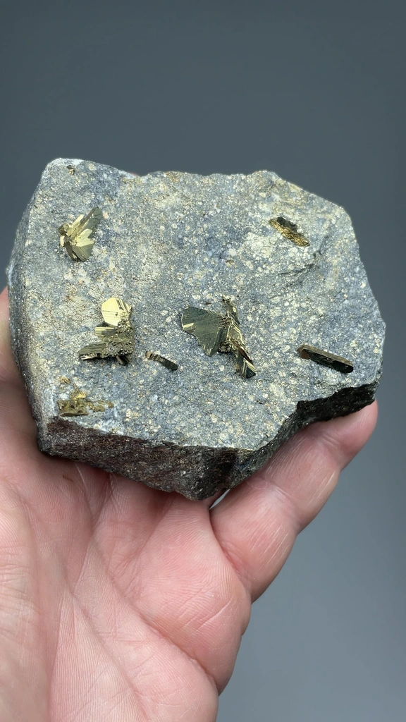 Cubanite from Henderson No. 2 mine, Chibougamau, Québec, Canada - image 2