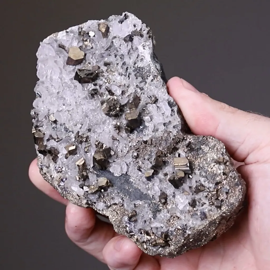 Cubanite with Calcite - image 2