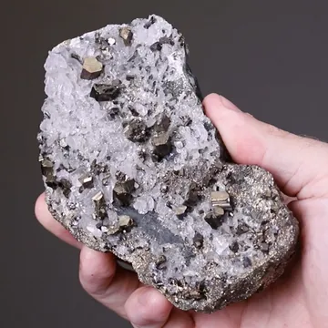 Cubanite with Calcite