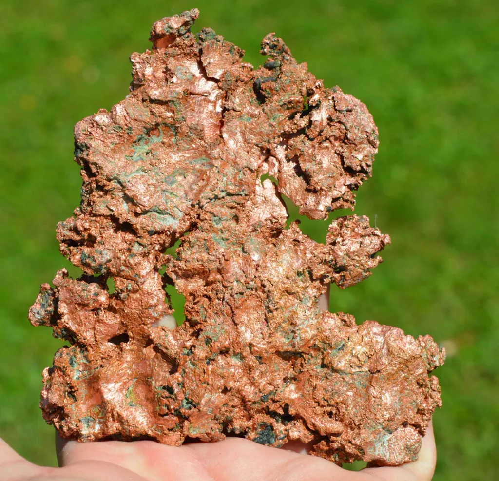 Cuivre natif 686 grammes - Ontonagon Co., Michigan, USA - image 2