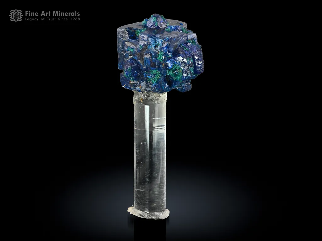 Cumengeite on Boleite from Mexico image