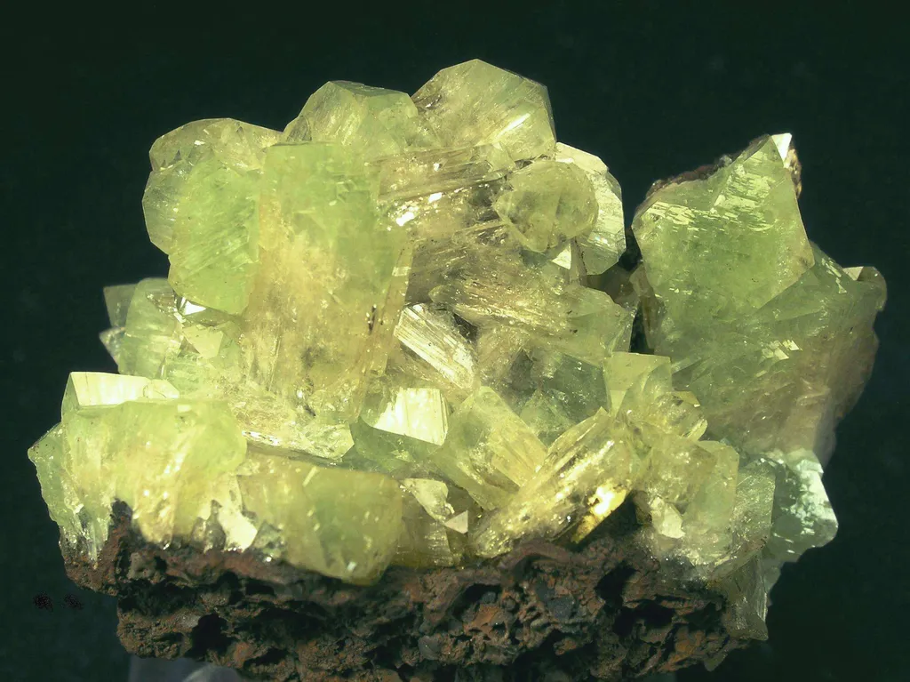 Cuprian Adamite (Fluor) - image 2