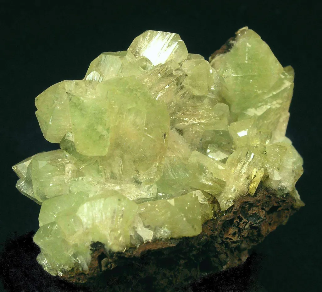 Cuprian Adamite (Fluor) image