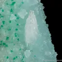 Cuprian Adamite on Calcite - image 6