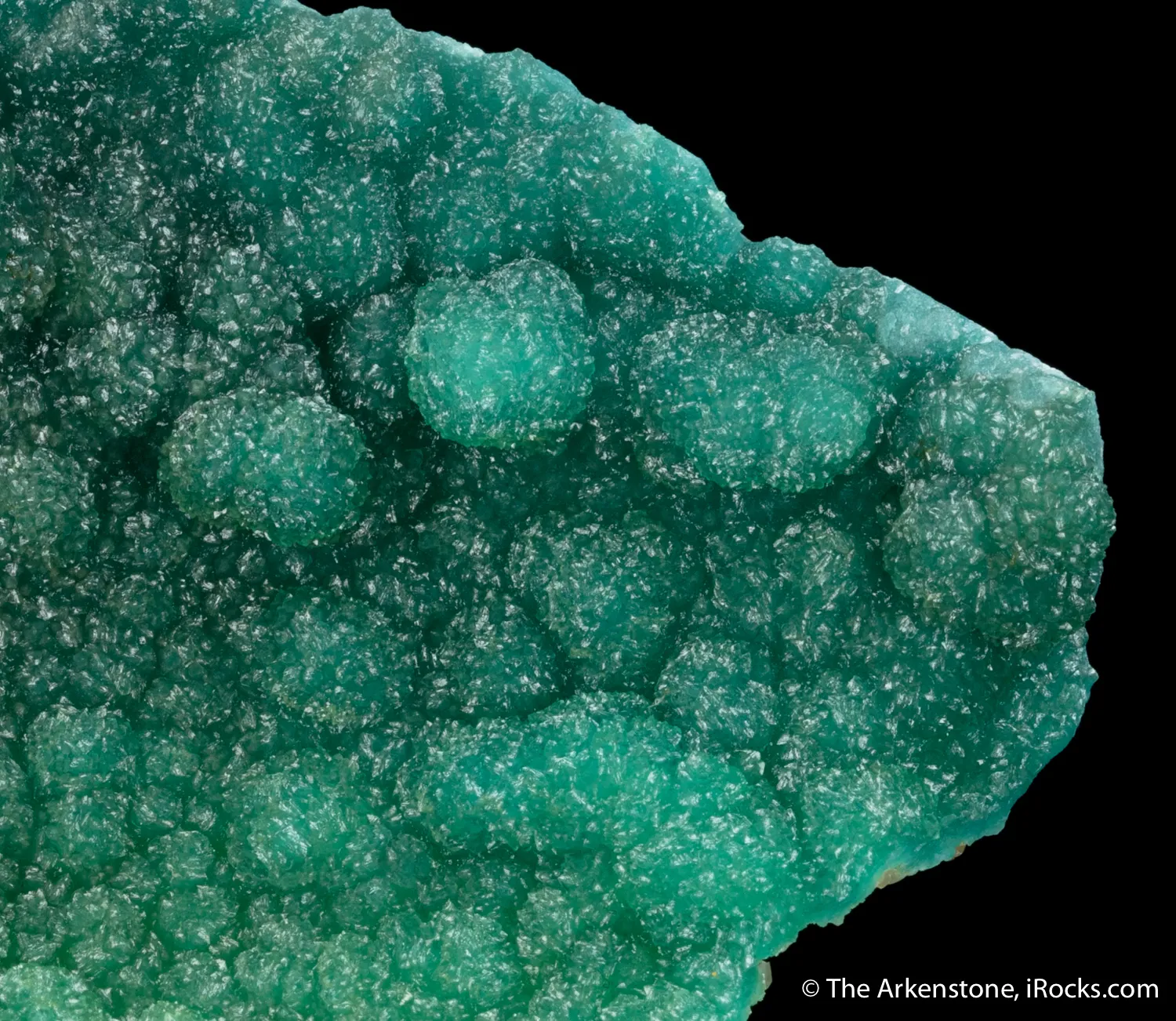 Cuprian Adamite on Quartz - image 4