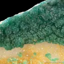 Cuprian Adamite on Quartz - image 5