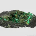 Cuprian Adamite - unusual elongated gem xls - image 7