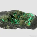 Cuprian Adamite - unusual elongated gem xls - image 6