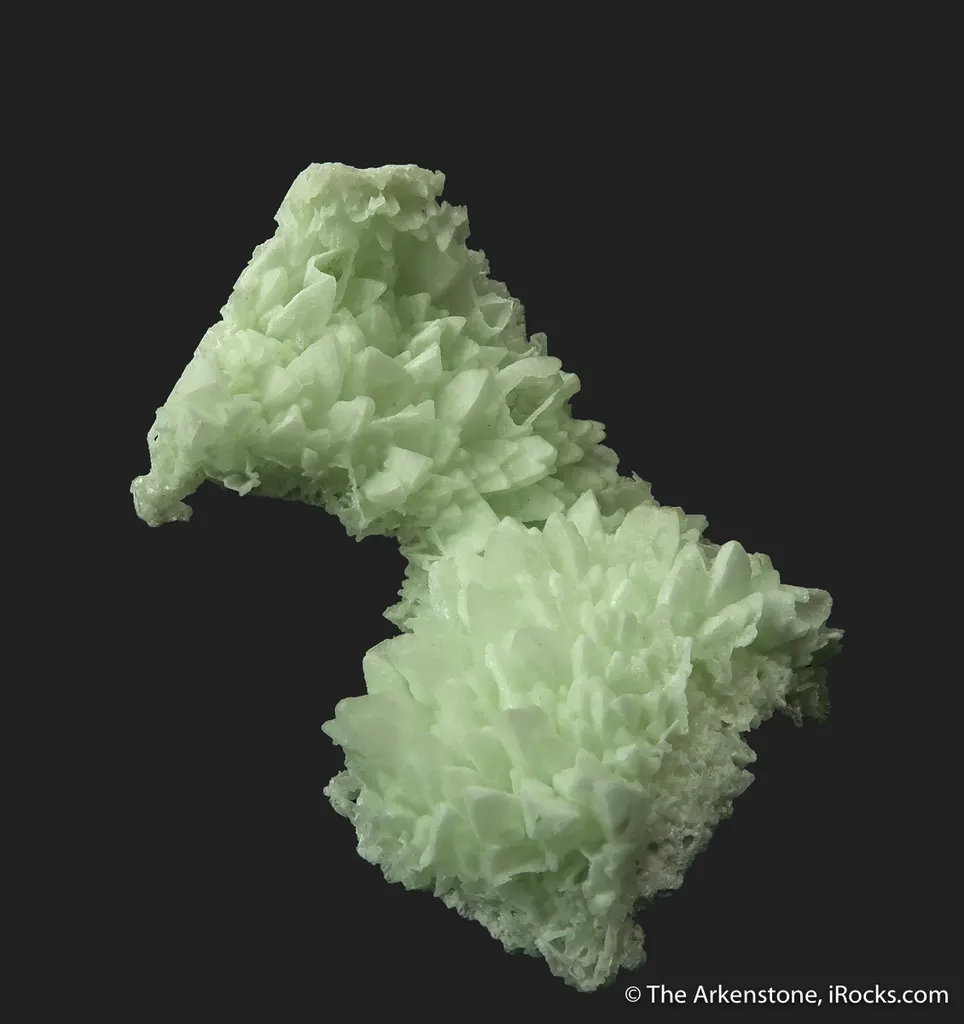 Cuprian Dolomite cast after Calcite - image 3