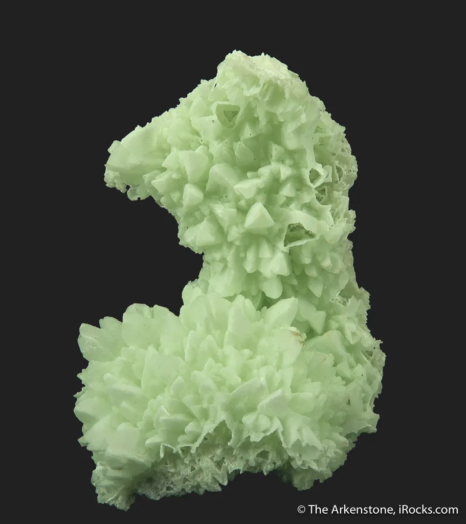 Cuprian Dolomite cast after Calcite image