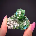 Cuprian Smithsonite, Aurichalcite, and Calcite - image 2