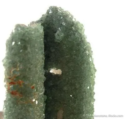 Cuprian Smithsonite on and With Cerussite - image 3