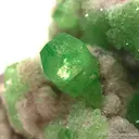 Cuprian Smithsonite on Dolomite - image 2