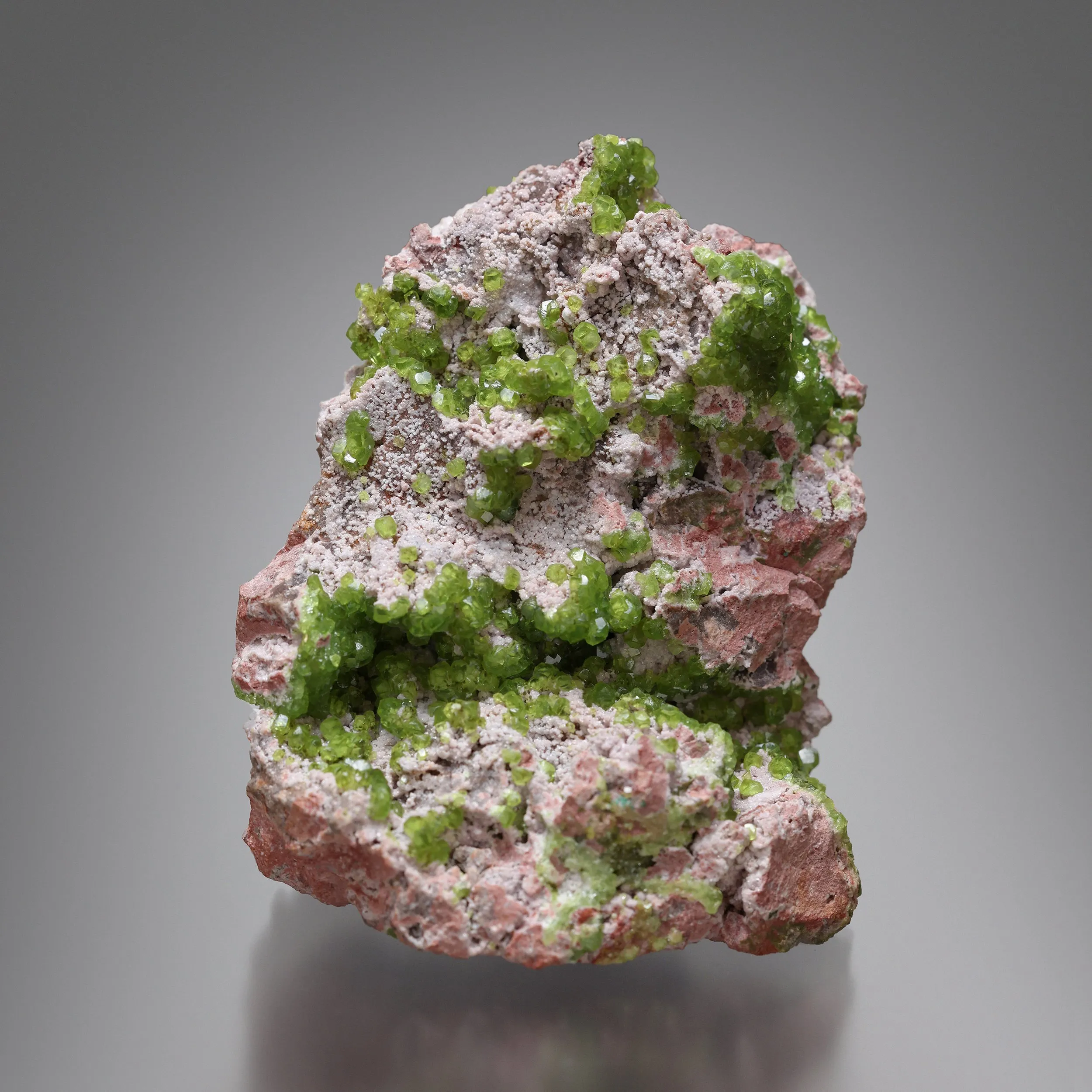Cuprian Smithsonite on Dolomite - image 1