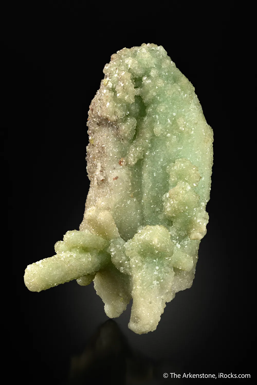 Cuprian Smithsonite ps. Aragonite - image 1