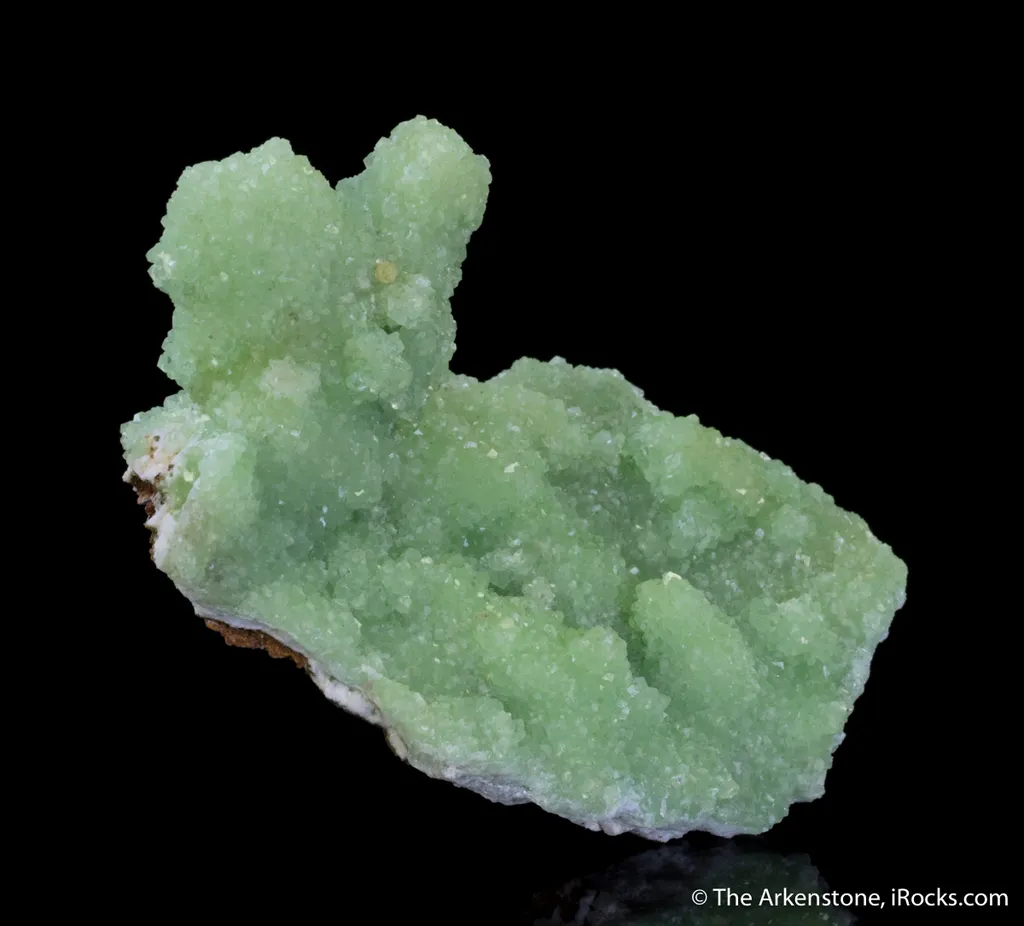 Cuprian Smithsonite, pseudo. after Cerussite - image 8