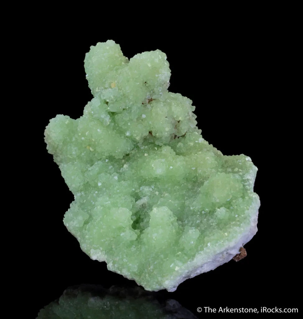 Cuprian Smithsonite, pseudo. after Cerussite - image 6
