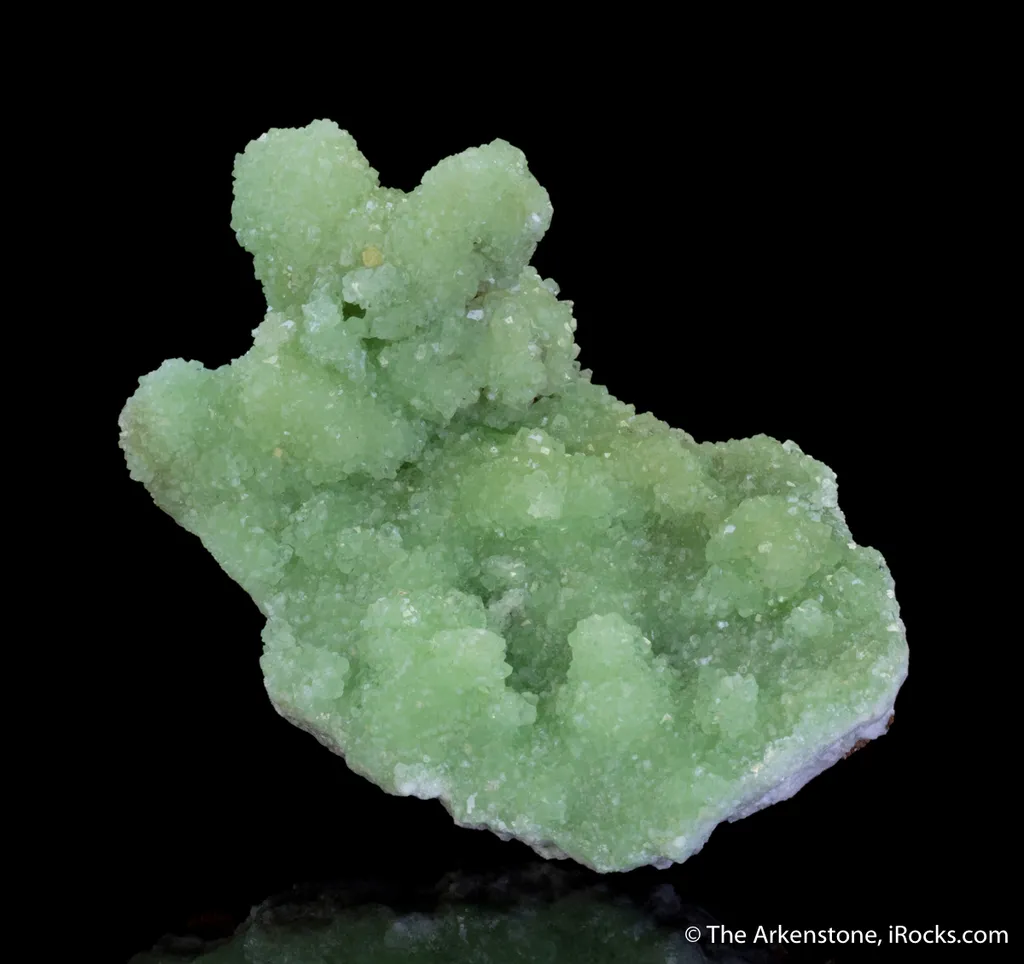Cuprian Smithsonite, pseudo. after Cerussite - image 5