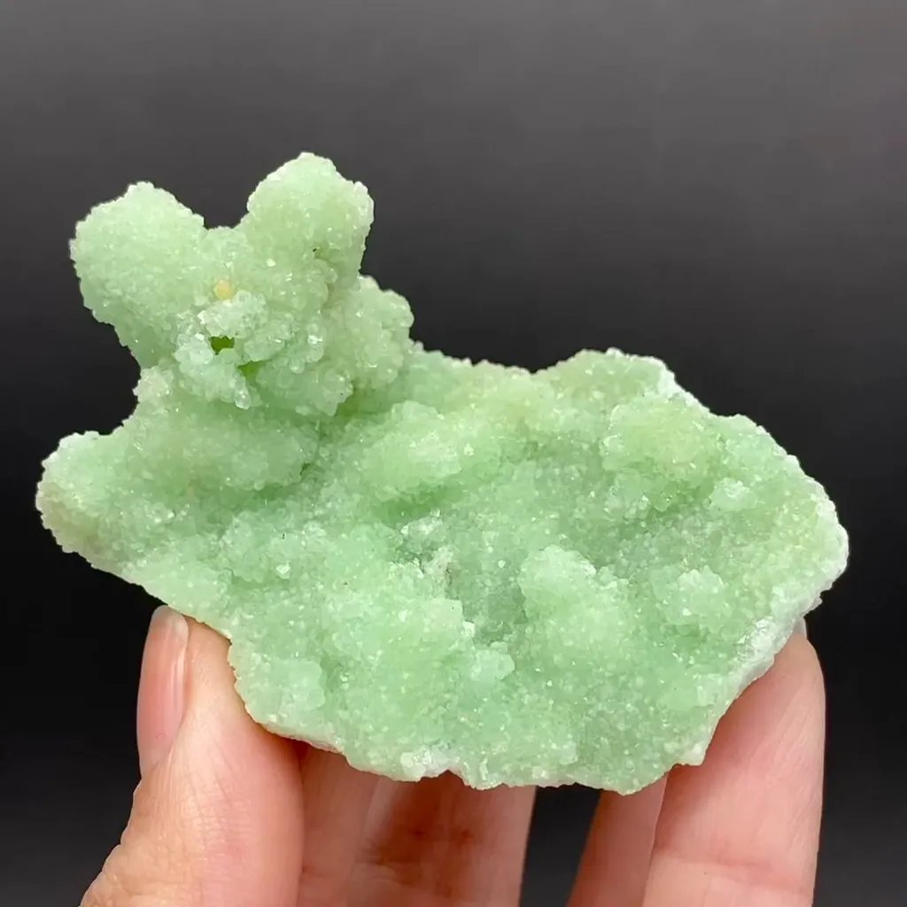 Cuprian Smithsonite, pseudo. after Cerussite - image 2